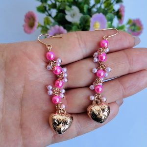 Aros Colgantes Corazón