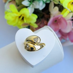 Anillo dos corazones
